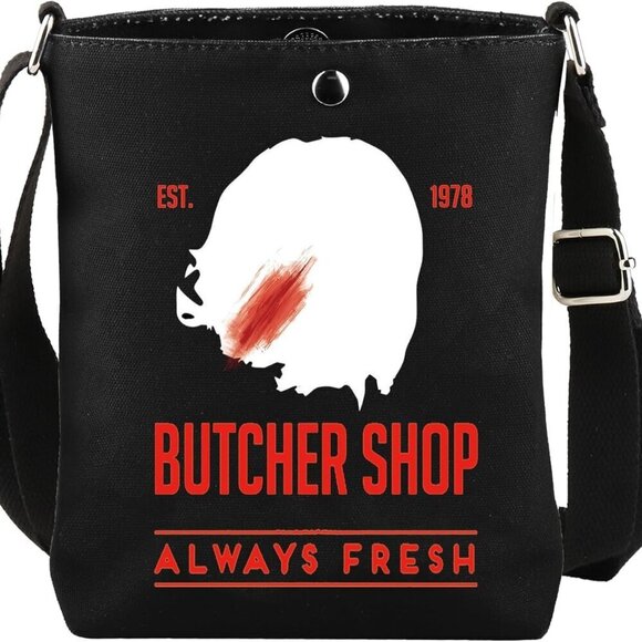 Handbags - Horror TV Show Inspired Butcher Shop Crossbody Bag Unisex Gift